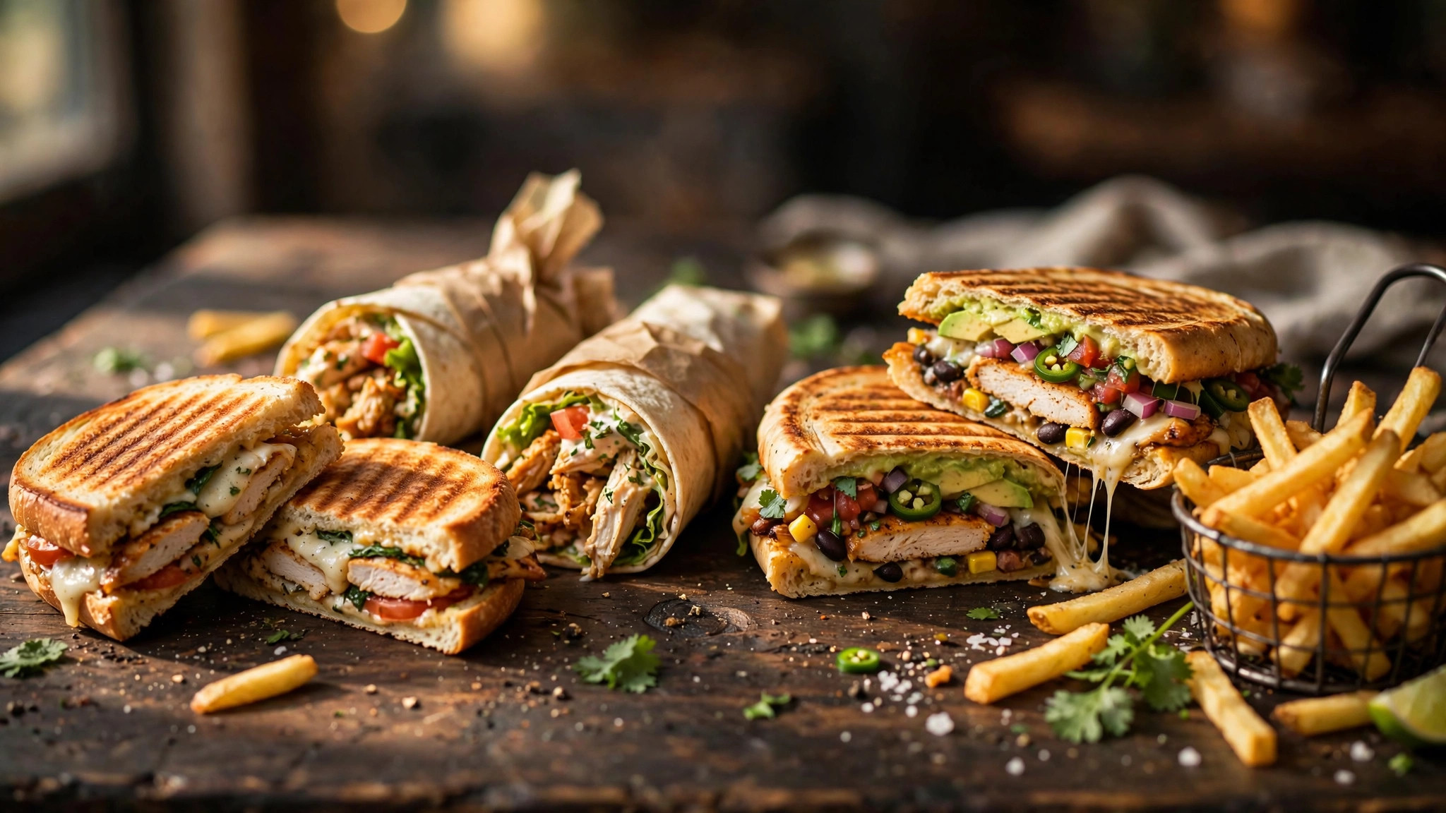 Sandwiches at SliceStation