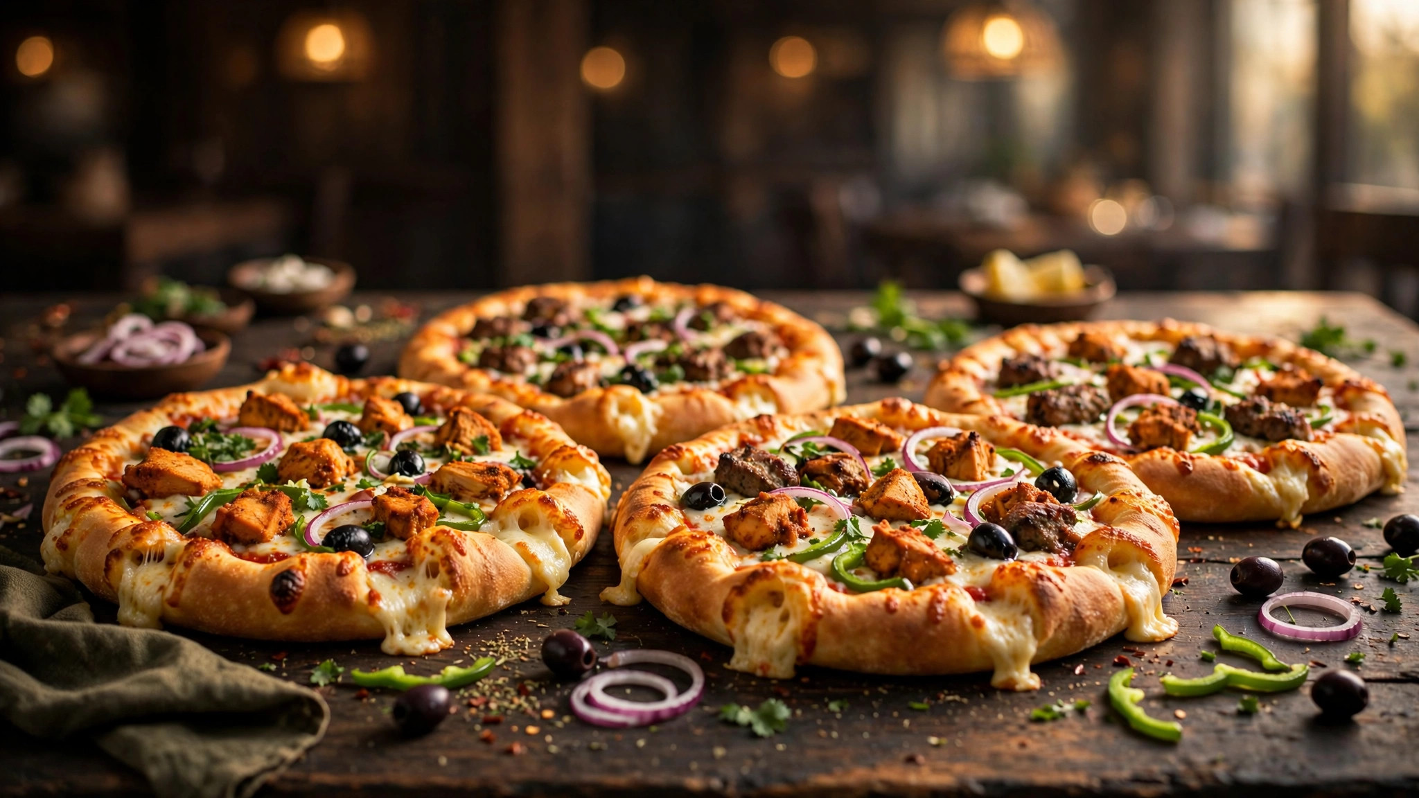 Signature Pizza's at SliceStation